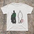Minimal Figure Sketch Graphic Tee Shirt